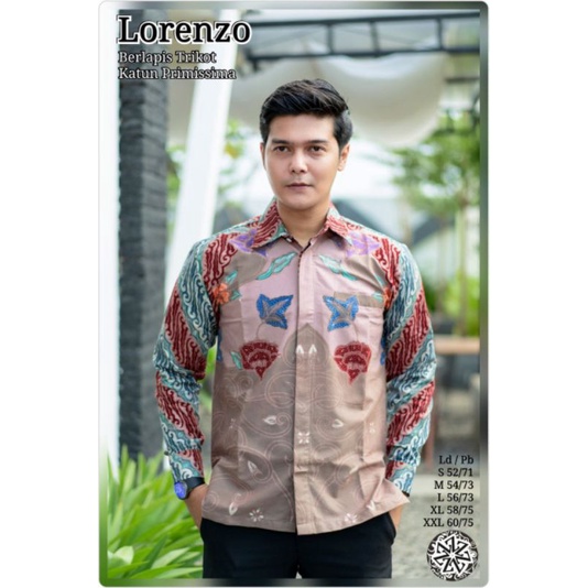 BERKUALITAS  Batik Pria / Kemeja Batik Tulis Lengan Panjang / Batik Tulis Pria