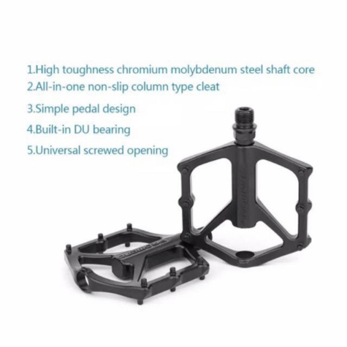 Pedal bearing aluminium alloy M 29 untuk mtb