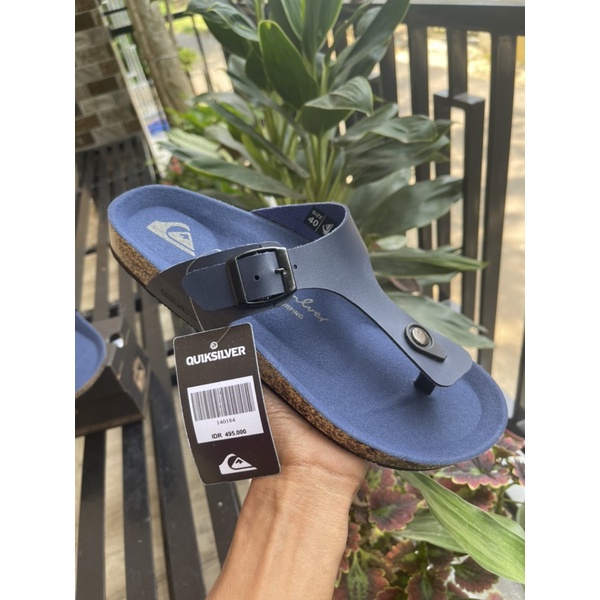 A_R||SANDAL PRIA SLIDE QUIKSILVER NAVY PREMIUM