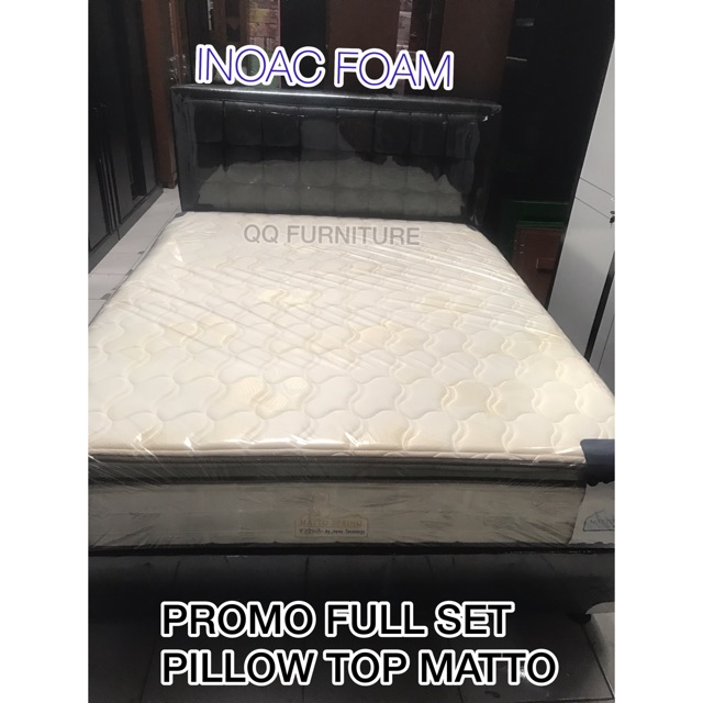 Springbed Matto Pillow Top FULLSET 160x200 INOAC foam