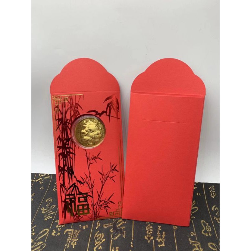 

angpao emas motif kerbau 2021 24k hongkong