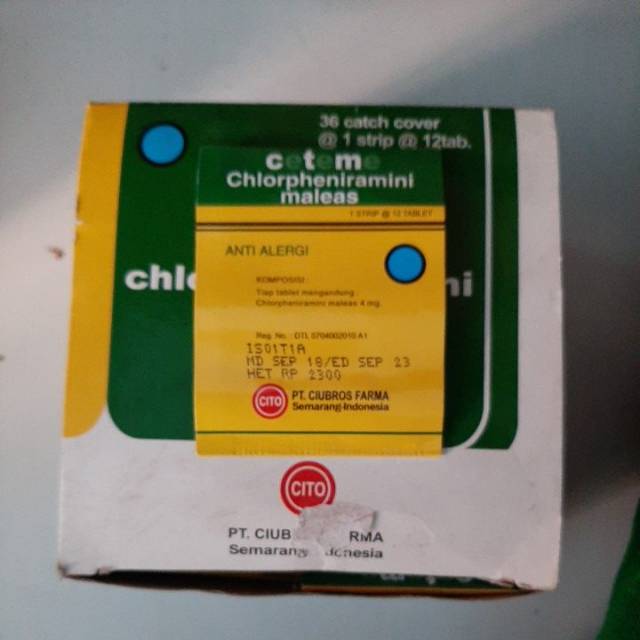 

CTM /chlorpheniraminimaleat