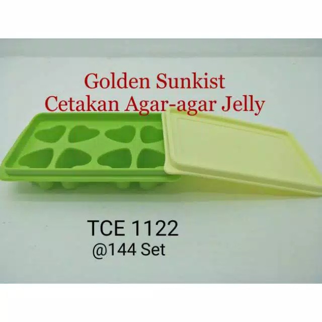 Cetakan agar-agar / lengkong / jelly / coklat merk golden sunkist Tce1122