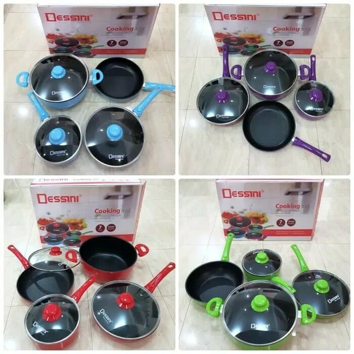 Panci set Dessini 7 pcs - premium cookware dessini