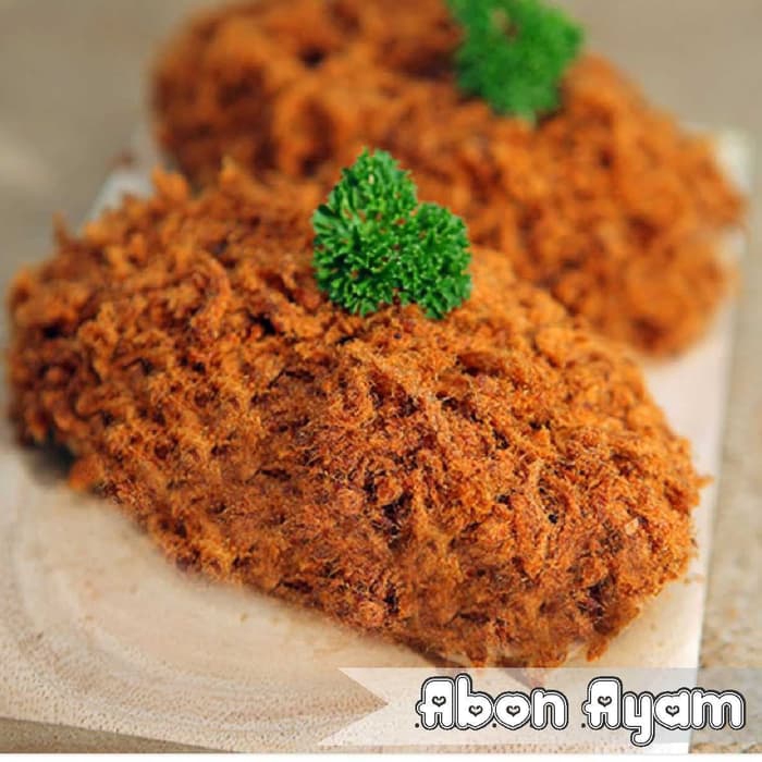 

Abon ayam asli tanpa bawang 100 gram