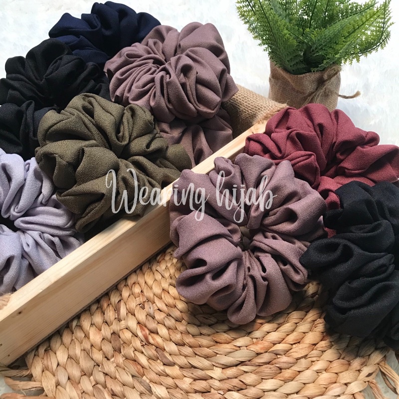 SCRUNCHIE / CEPOL MOSCREPE higt quality by WEARING HIJAB