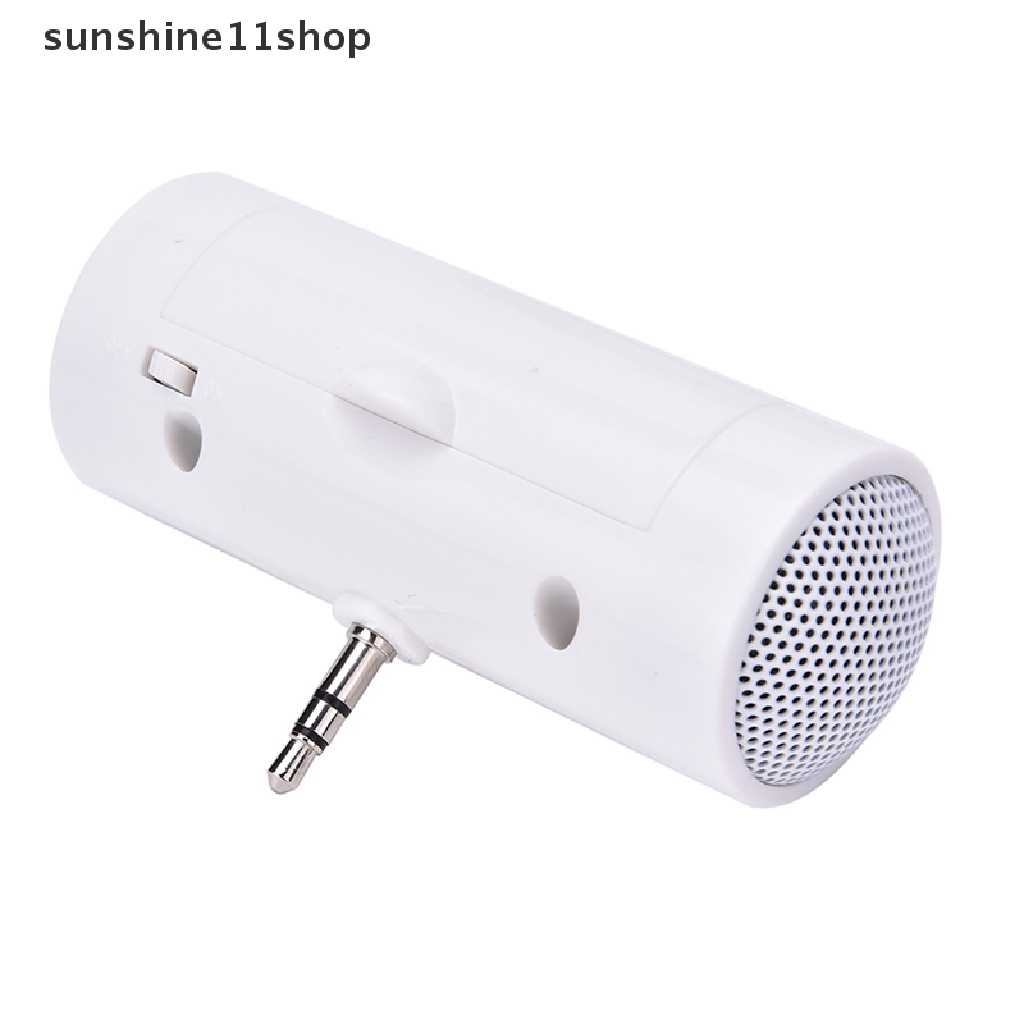 Sho Speaker Mini Portable Stereo 3.5mm Untuk MP3 Player / Handphone / Tablet Pc