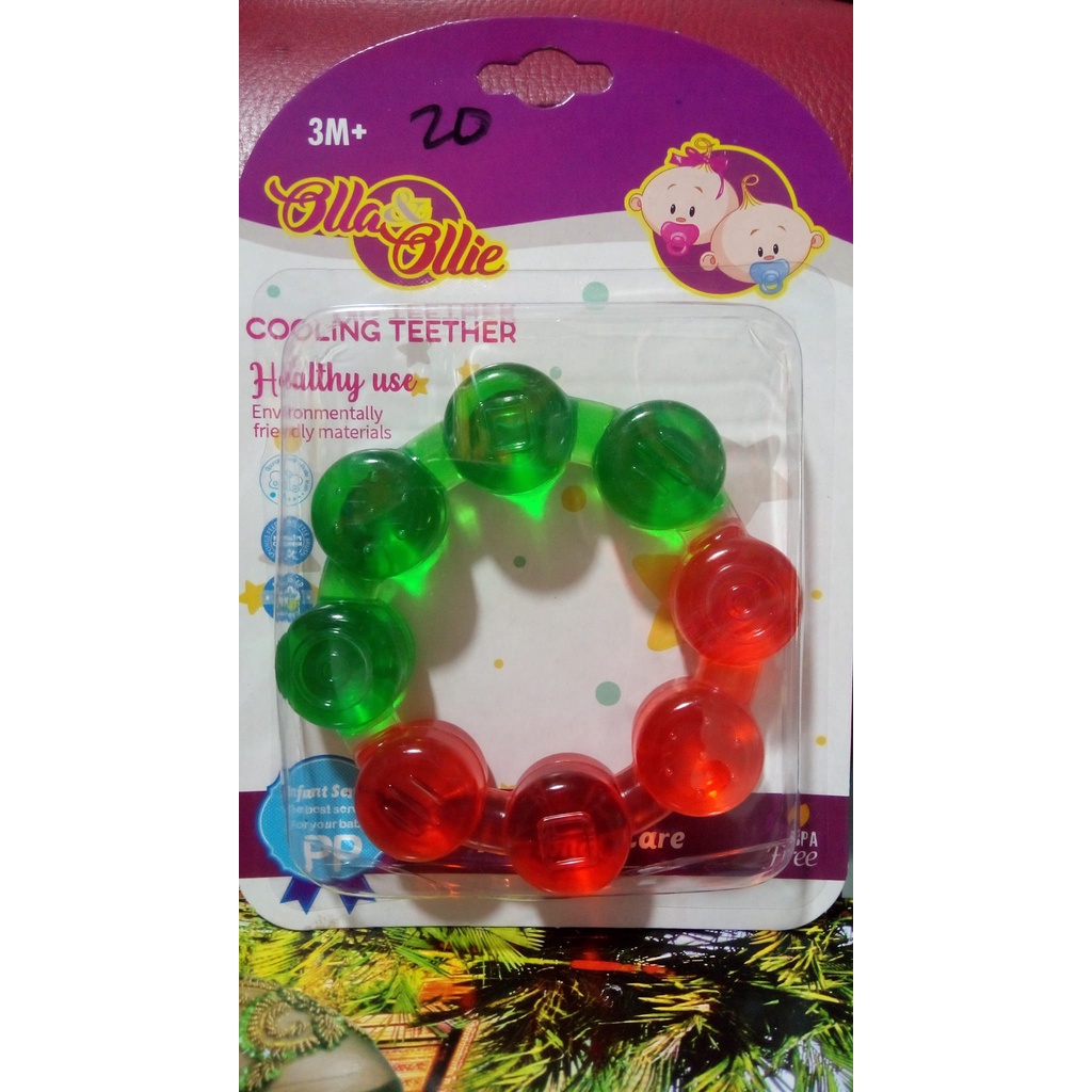 Baby safe cooling teether gigitan bayi