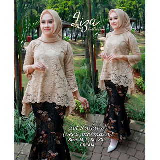 ADE NEW KEBAYA RINJANI ROK  DUYUNG  KEBAYA BRUKAT IMPORT 