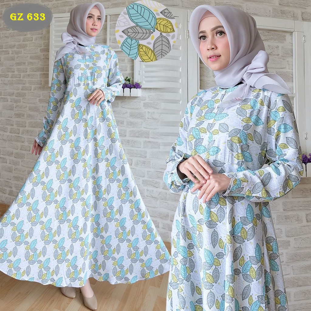 Gamis Wolfis/ Gamis Wolfis Motif/ Gamis Best Seller/ Gamis Umroh/ Gamis Remaja