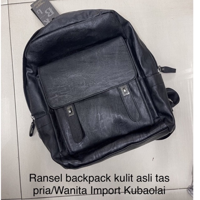 TAS RANSEL KULIT PRIA WANITA TAS BACKPACK KULIT TAS LAPTOP RANSEL KULIT