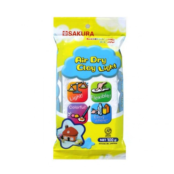 

(DISKON TERMURAH) Sakura Air Dry Clay Light