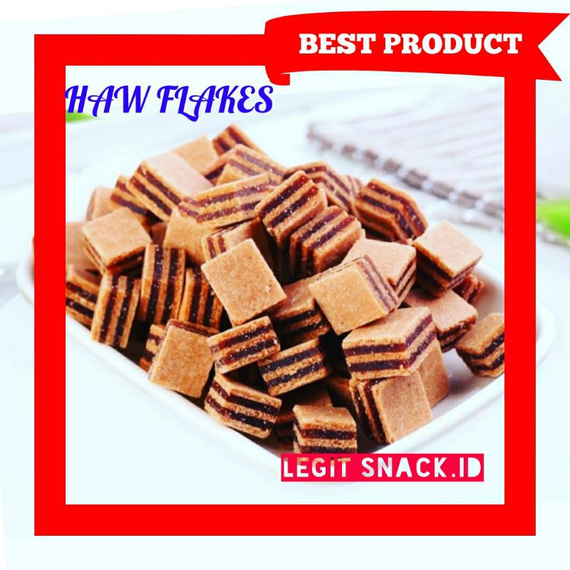 

Permen Sanca Lapis Kotak Jadul Asem / Manisan Buah Haw Flakes Candy Asam Square Box Cubic