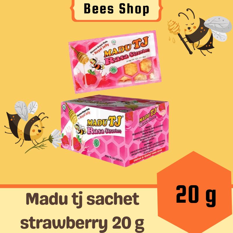 

Madu TJ sachet strawberry 20 Gram