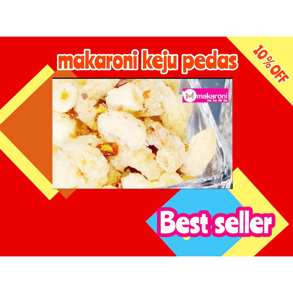 

MAKARONI GORENG PEDAS KEJU, PROMO TERLARIS