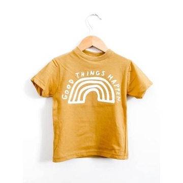 MYSTIQUE.ID - BAJU KAOS ANAK - ANAK GOOD THINGS HAPPEN LUCU DAN AESTHETIC