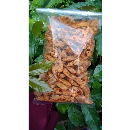 

Basreng Hot jeletot 500 gr exstra Daun jeruk