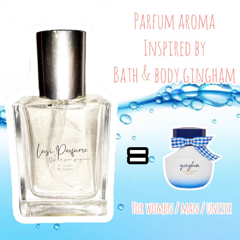 parfum aroma bath and body gingham for women man unisex