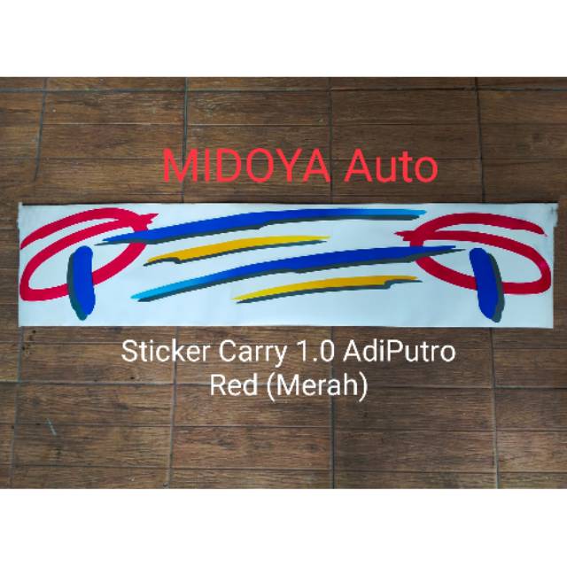 Sticker Stiker Body Carry 1.0 AdiPutro