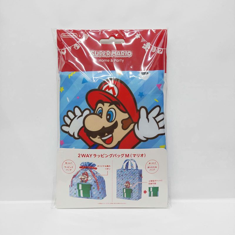 Wrapping bag 2WAY M Super Mario Home And Party