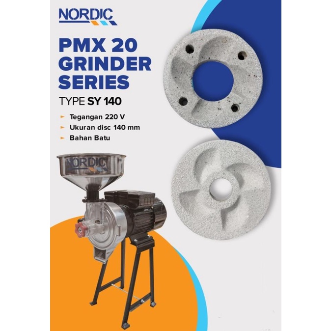 Ready stock] Burr Grinder NORDIC Burr PMX20 SY140 - batu