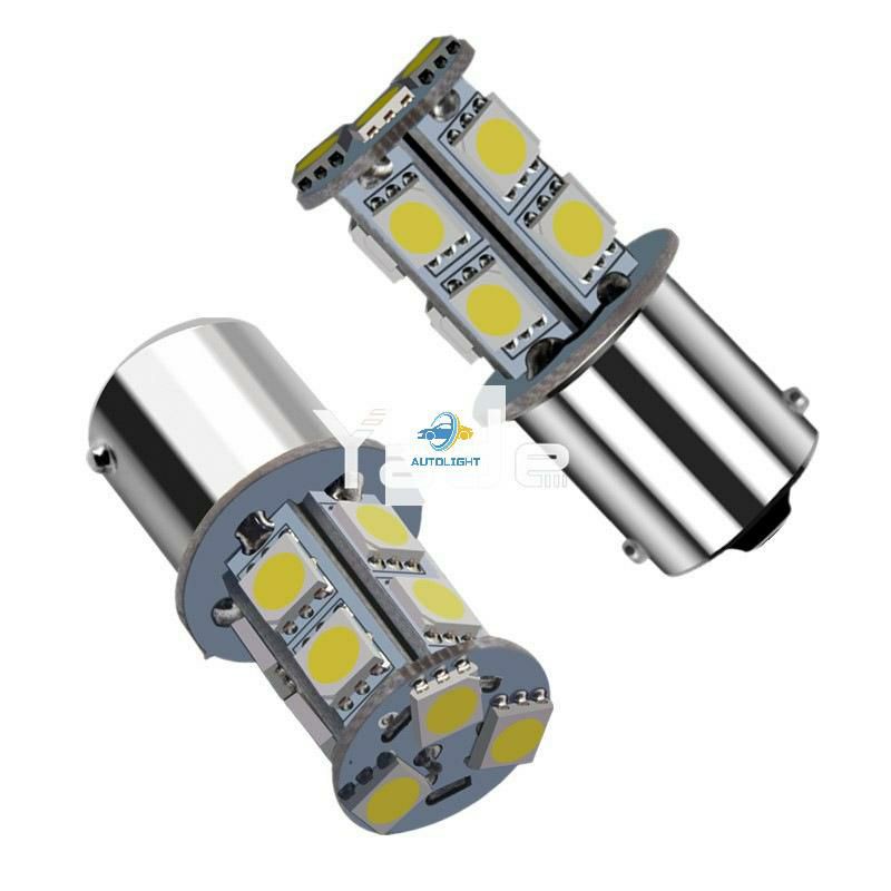 Lampu Mobil  led Mundur 1156 Kaki 1 Bayonet 13 &amp; 18 Titik Led