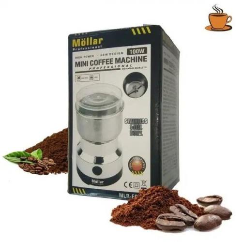 MOLLAR ECG100 Mesin Gilingan Kopi Listrik Mini Coffee Grinder 100 Watt