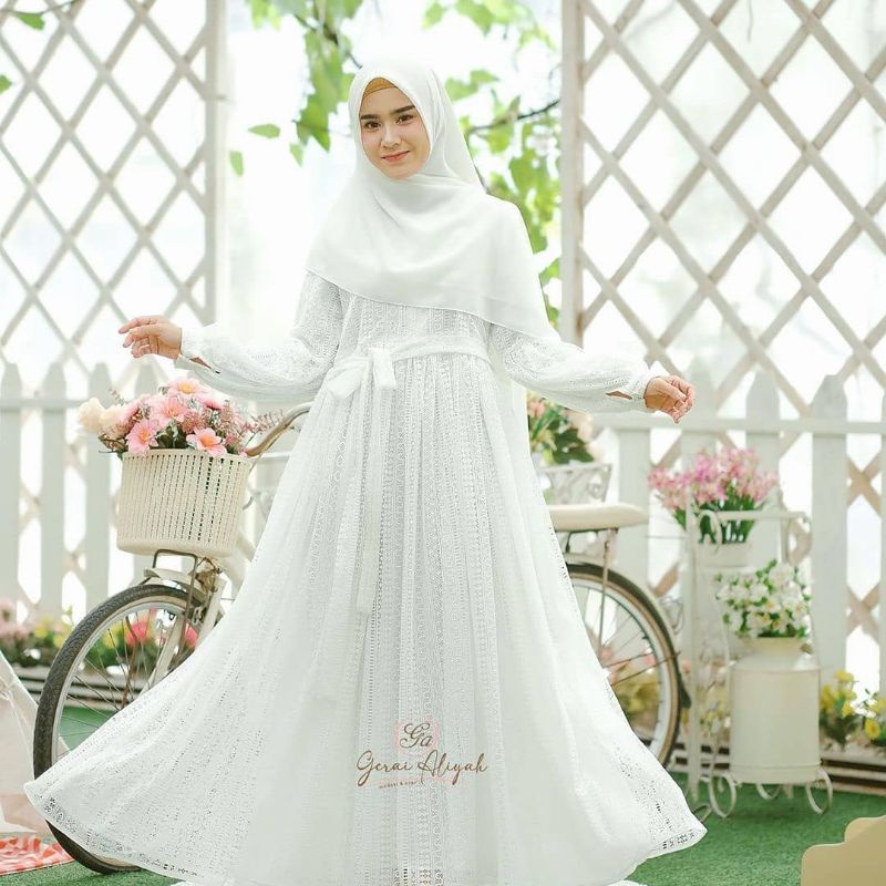 arumi dress set square preloved