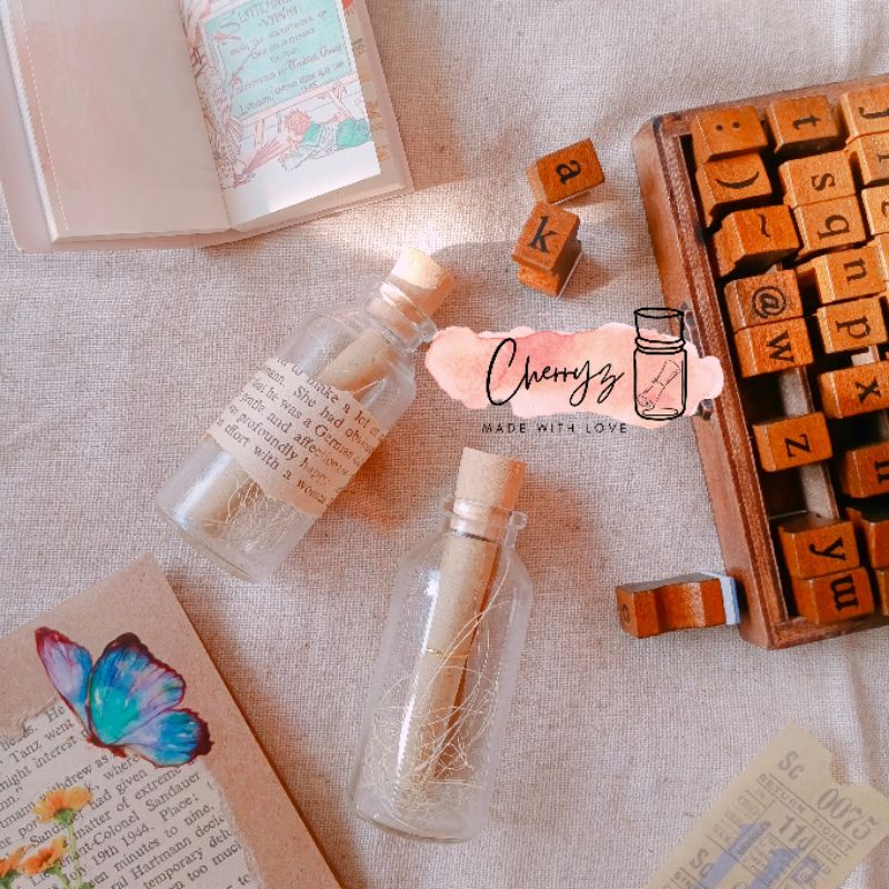 

Wish in bottle mini (25ml) POLOS BELUM ADA TULISAN
