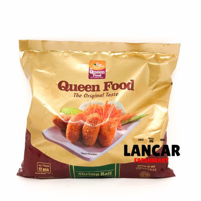 QUEENFOOD SHRIMP ROLL 340GR / QUEEN FOOD SHRIMP ROLL 340GR