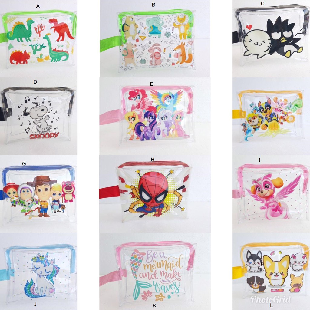 

Pouch Mika Unicorn/Tempat Pensil Unicorn/Souvenir Ulang Tahun/Kotak Pensil Spiderman/LittlePony Mika