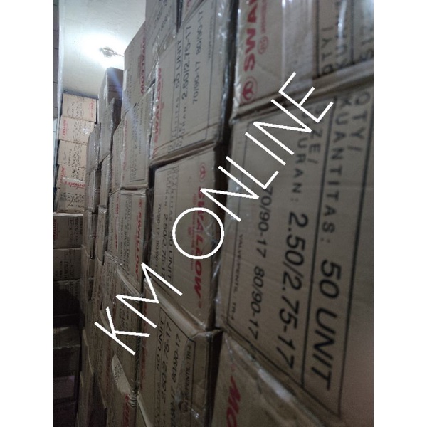 BAN DALAM DALEM MOTOR RING 17 225/250-17 MERK SWALOW SWALLOW