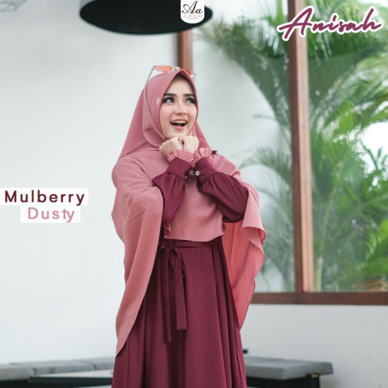 Gamis Anisah Original Aden hijab