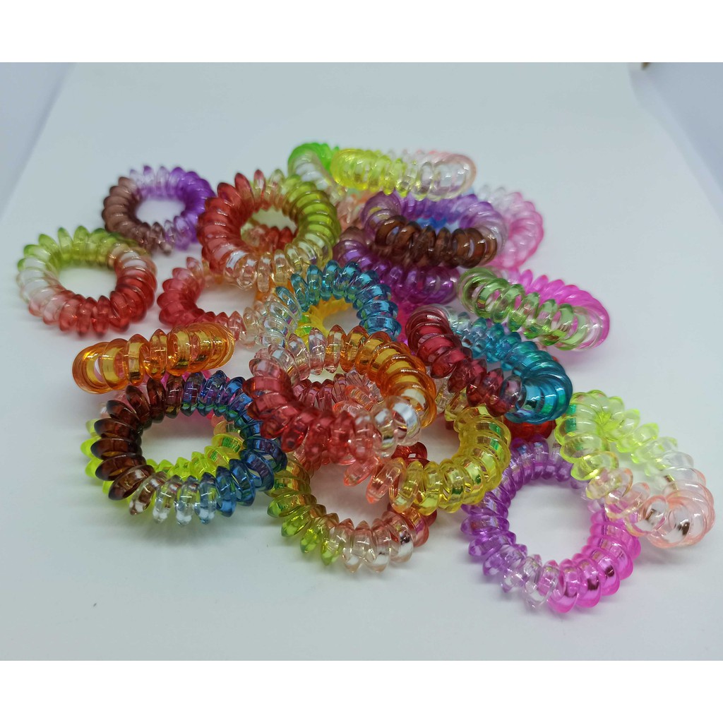 KARET IKAT RAMBUT SPIRAL KUNCIRAN RAMBUT SPIRAL WARNA KARET IKAT RAMBUT SPIRAL KUNCIRAN RAMBUT SPIRAL WARNA