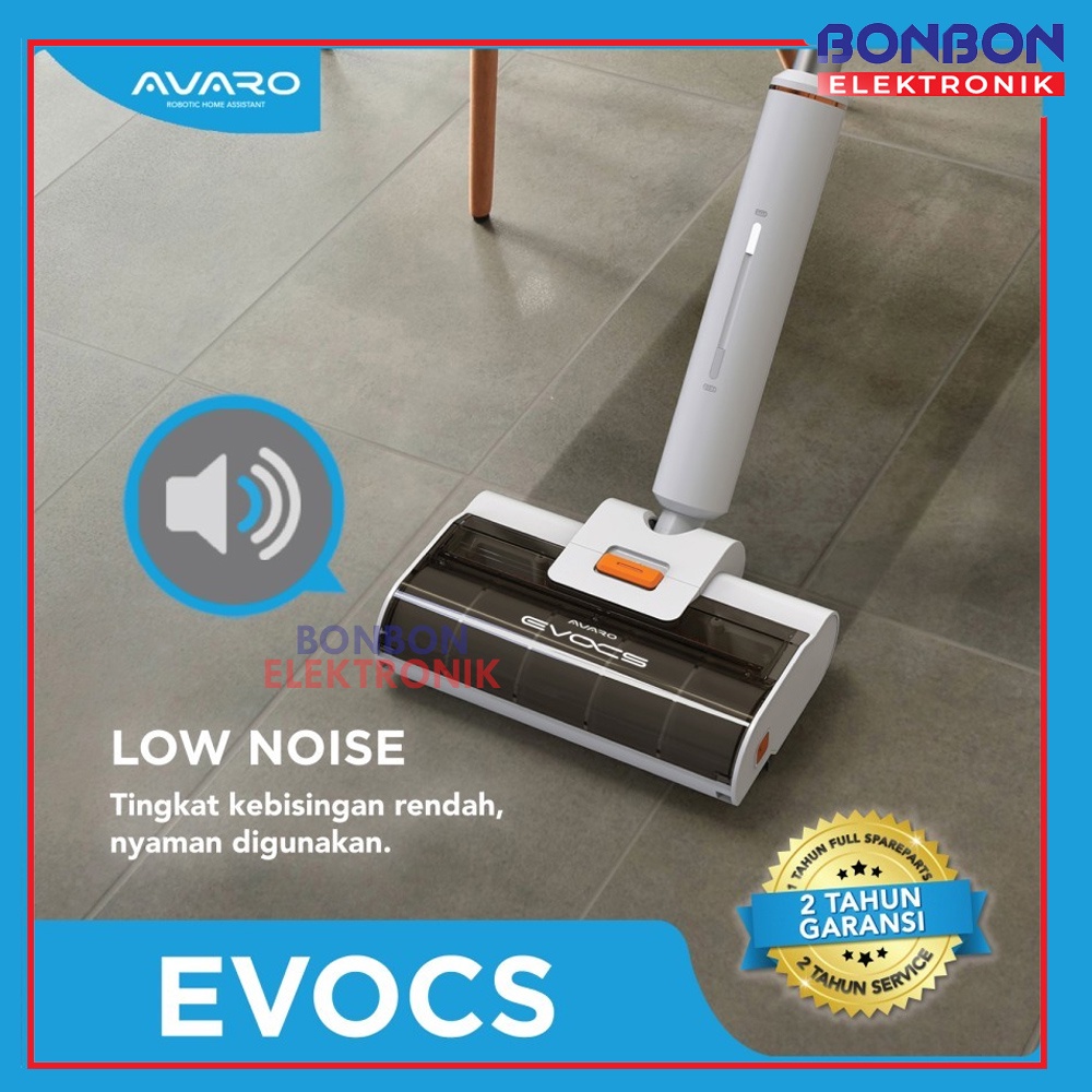 AVARO Evocs Vacuum Cleaner Cordless - Alat Pel Canggih Wet &amp; Cleaning