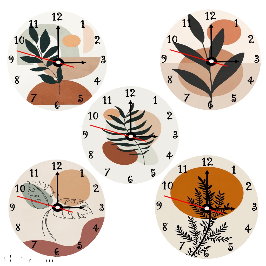 Jam Dinding Kayu Minimalis Aesthetic / Jam Dinding Vintage Unik