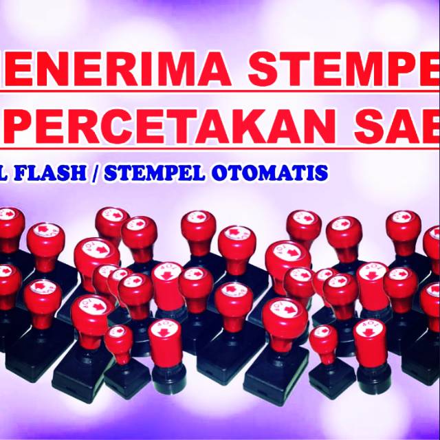 

Stempel flash / otomatis