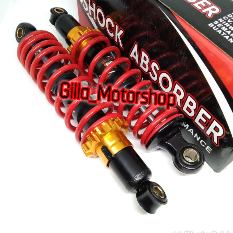 Shockbreaker Belakang Motor Bebek Model Ride It RI 811 Sky Racing Original 280mm &amp;340mm Skok Belakang Bebek Jupiter Vega Fizr Supra kharisma Blade Revo Grand