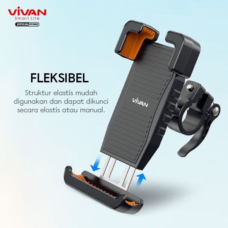 Vivan VMH01 Sepeda Motor Motorcycle Phone Holder