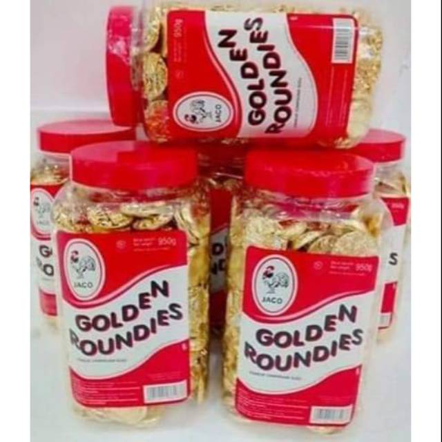 

Jago Golden Roundies Coklat koin