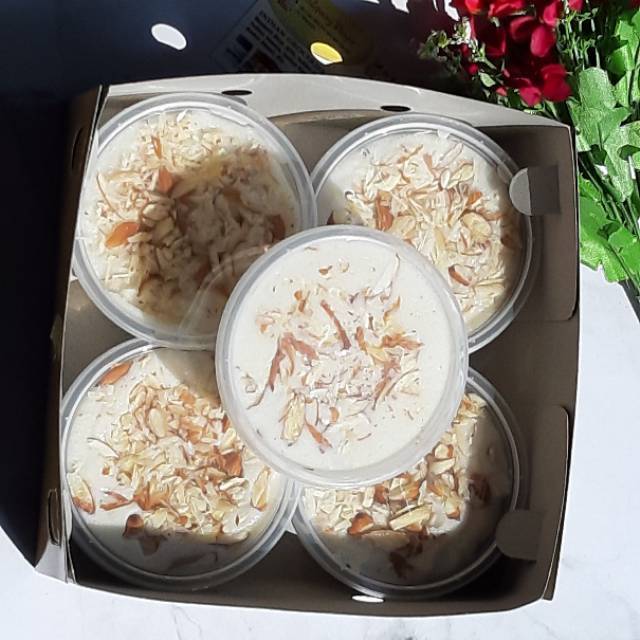 

Makanan India Puding Nasi / Kheer ( 5 cup ) / Makanan India HALAL