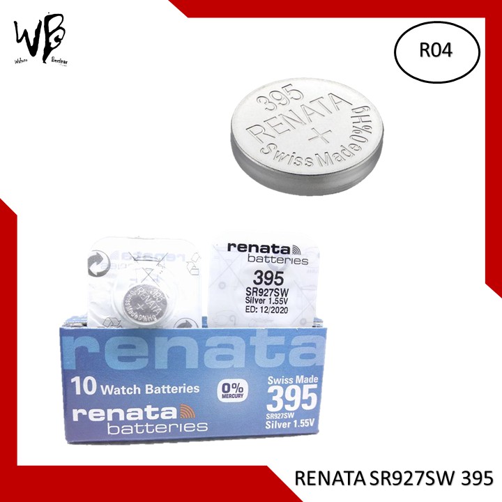 BATTERY RENATA 395 SR 927 SW SINGLE PACKING