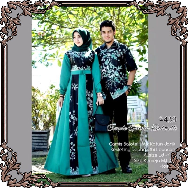 BAJU COUPLE KELUARGA MOTIF CIBULAN,BATIK COUPLE SARIMBIT,BAJU PESTA