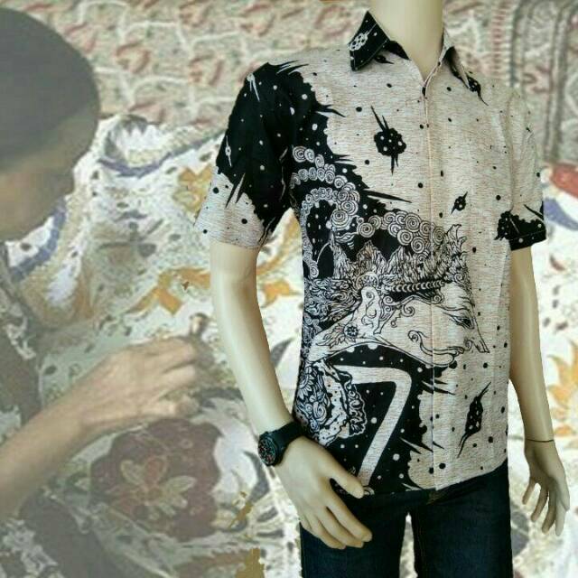 Kemeja Batik Ulir