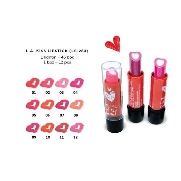 [sale ] [ bpom ] mukka la kiss lipstik love / mukka LA kiss lipstik