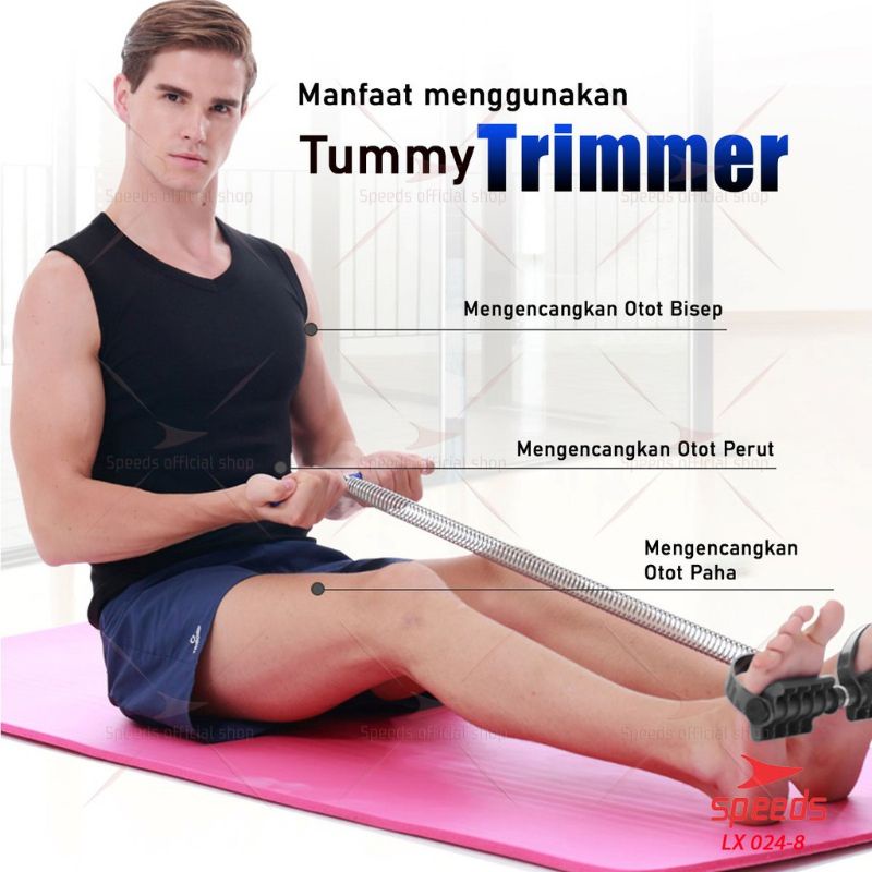 PENGECIL PERUT PEMBAKAR LEMAK ALAT OLAHRAGA PEMBENTUK OTOT PAHA TANGAN AKSESORIS OLAHRAGA PERLENGKAPAN FITNESS