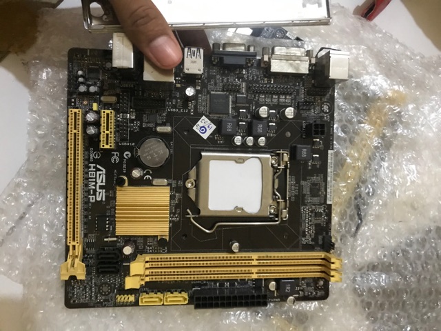 Paket Mainboard H81 core i7 4770 fan ram 16gb