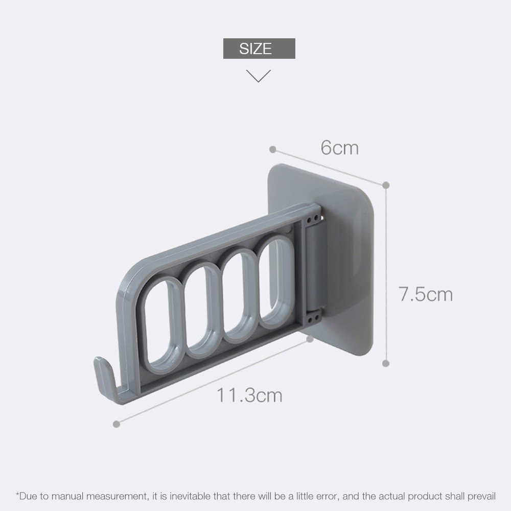 Gantungan Hook Hanger Tempel / Gantungan Stand Dinding Jemuran Baju