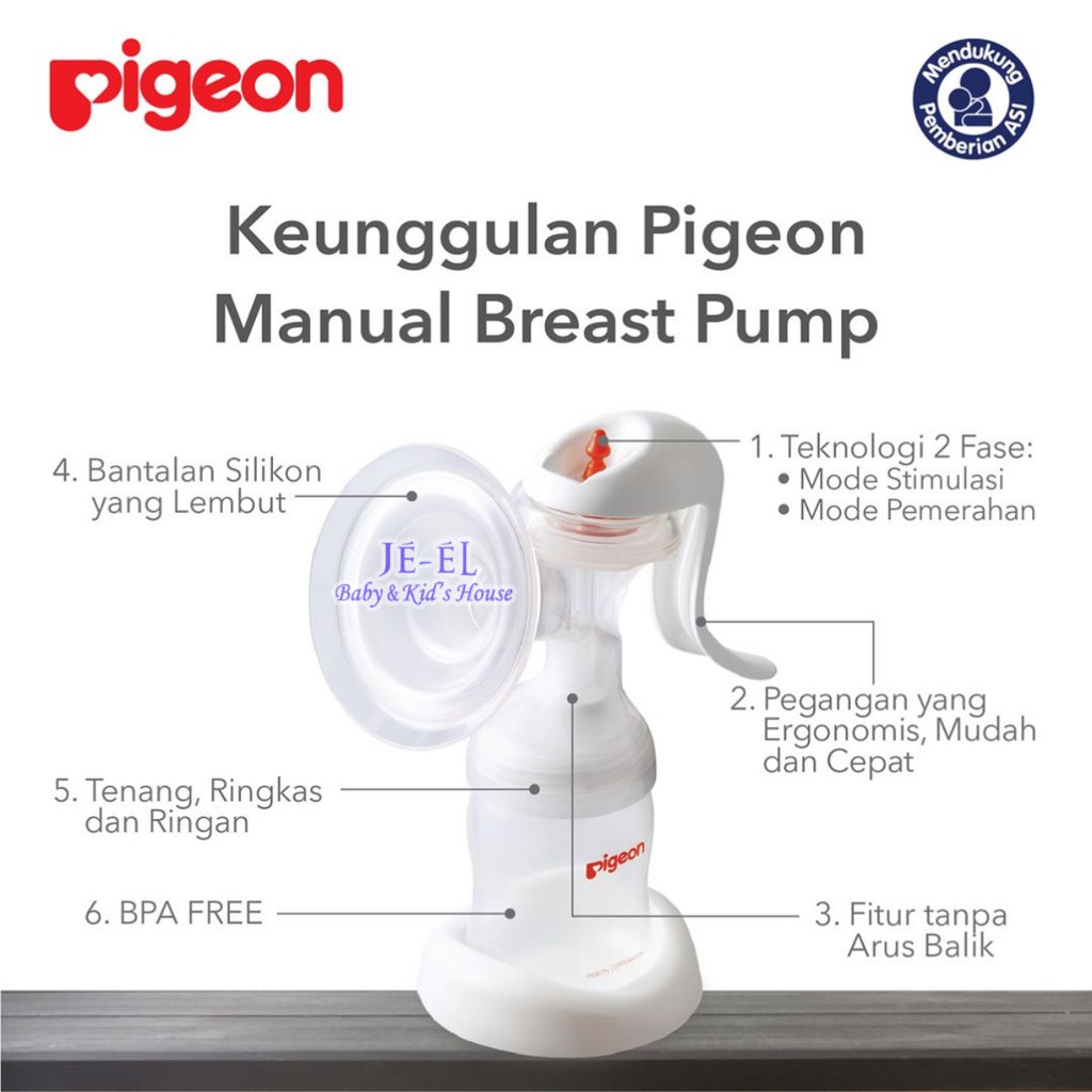 Pigeon Breast Pump Pompa ASI Manual