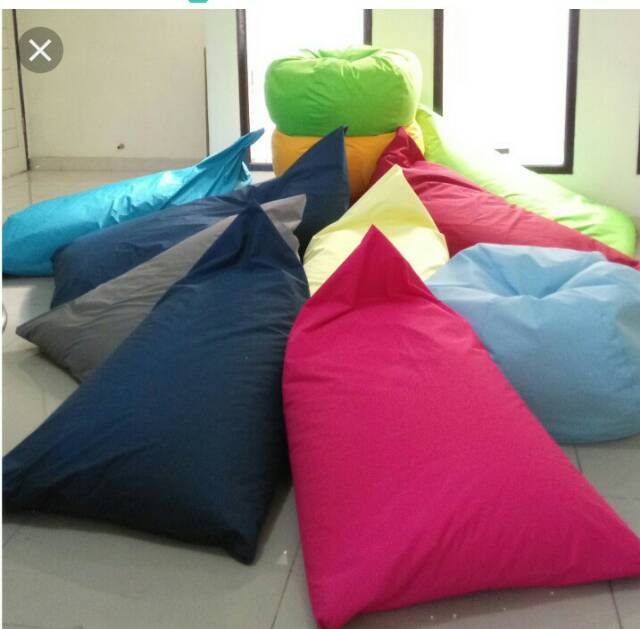 BEAN BAG TRIANGLE WATERPROOF COVER ONLY SIZE L